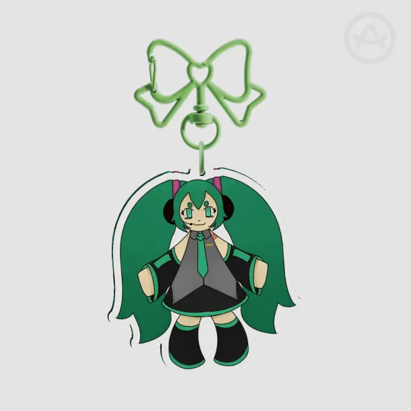 Hatsune Miku Acrylic Keychain
