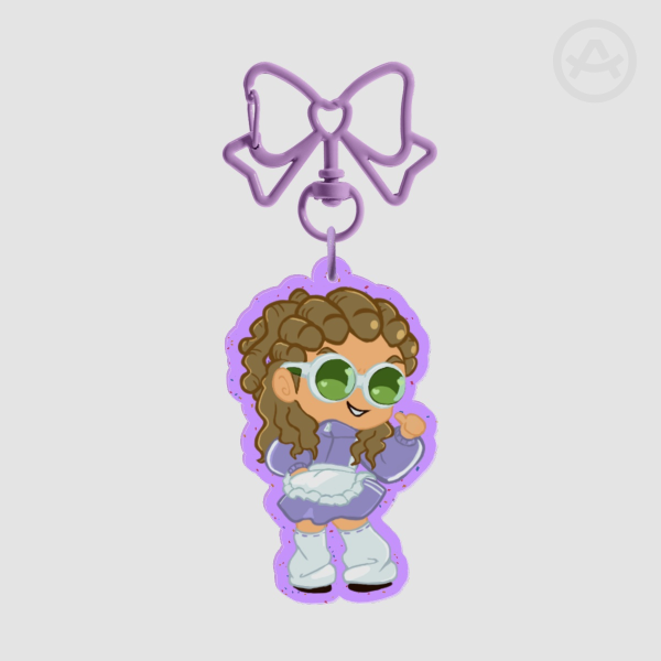 Jersey Maid Kidou Kantoku Chibi Keychain
