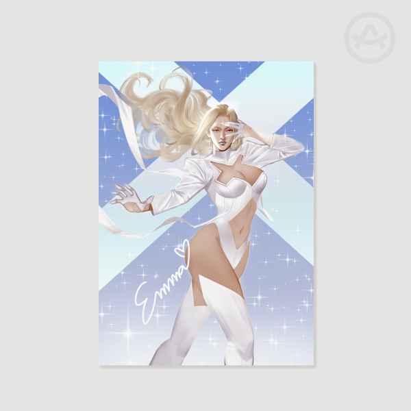 Emma Frost Birthday Poster Print