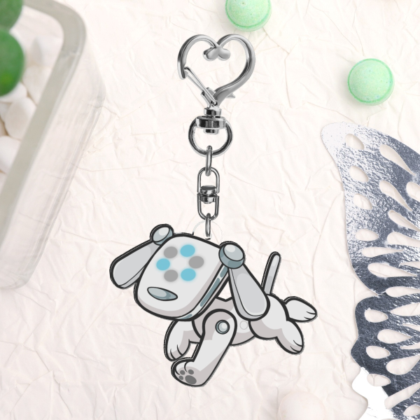 Demiboy I-Dog Keychain