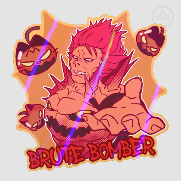 FFXIV Arcadion-Brute Bomer: Die Cut Stickers
