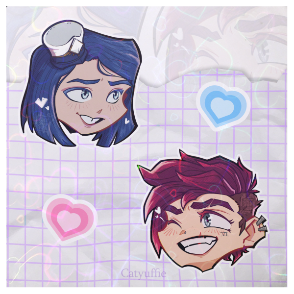 Caitvi - Coated Paper Stickers Sheet