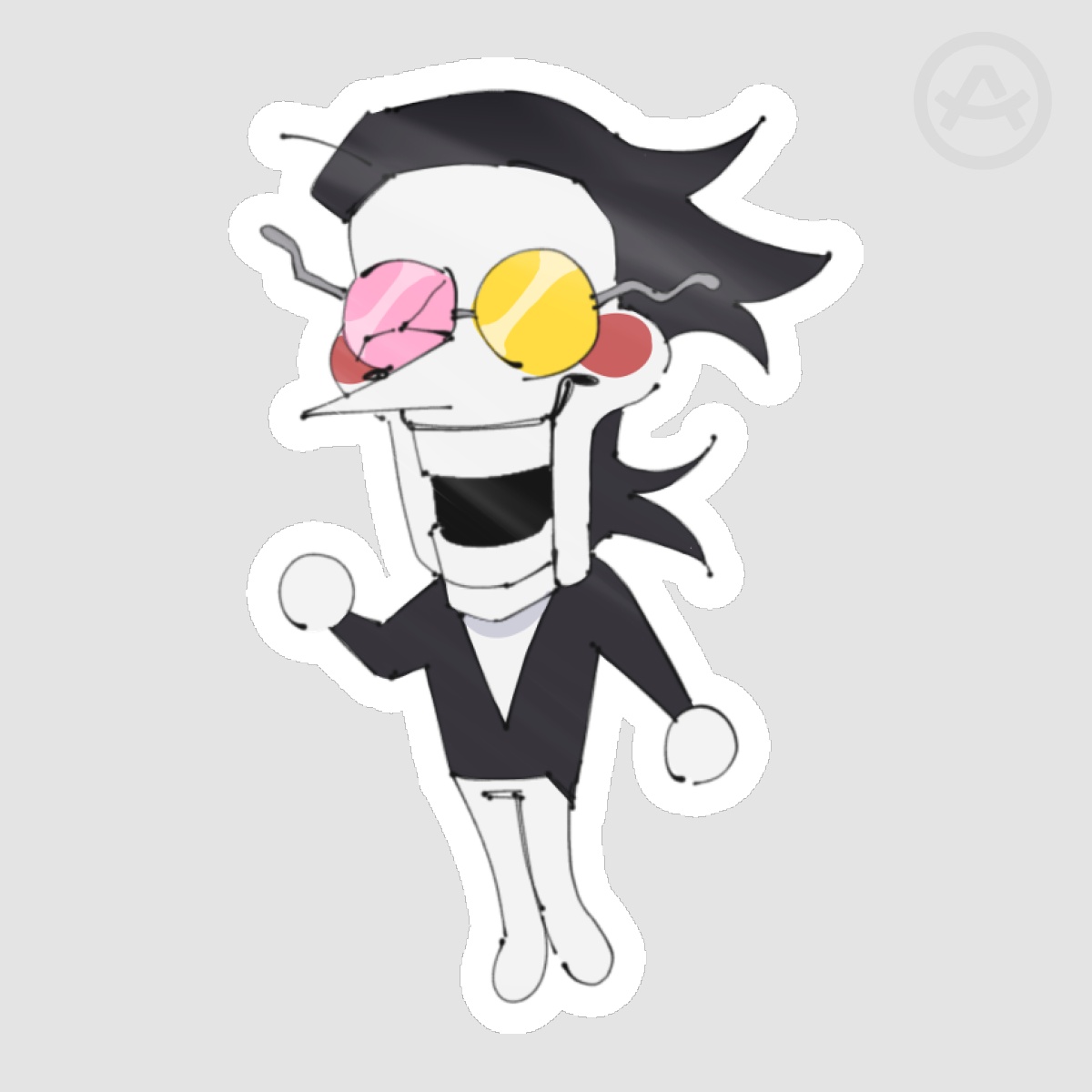 Spamton Die Cut Stickers