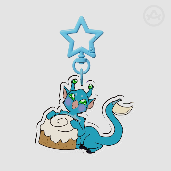 Cinnabunzzzuh keychain