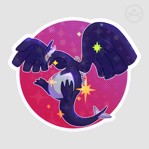 Shadow Lugia Sticker