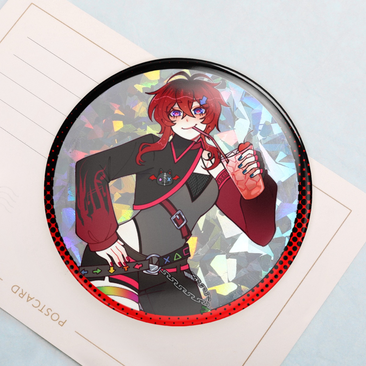ANN13 1st Birthday/Anniversary Key Art Holographic Badge