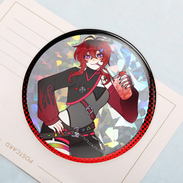 ANN13 1st Birthday/Anniversary Key Art Holographic Badge
