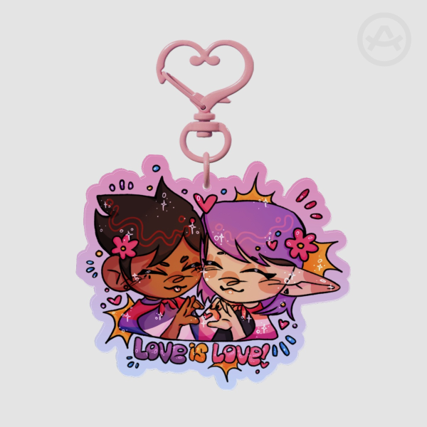Lumity Acrylic Keychain