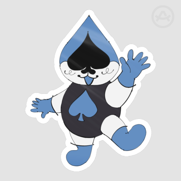 Lancer Deltarune Die Cut Stickers