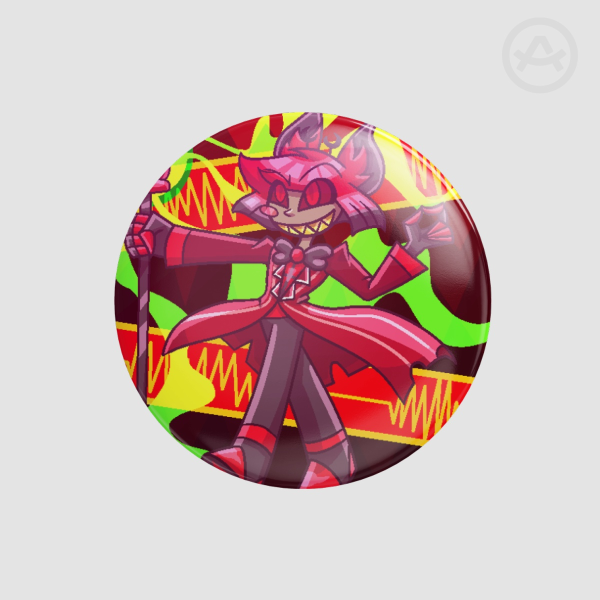 Alastor Button Pins