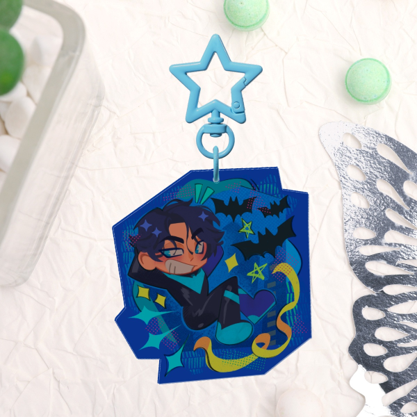 Dck Grayson Nightwing - keychain