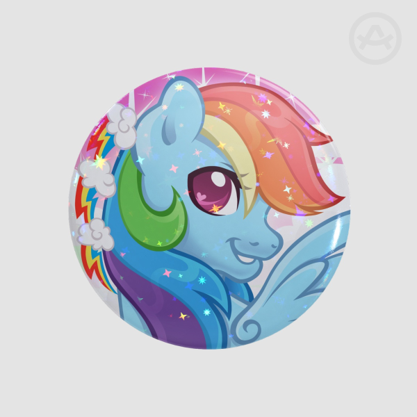 MLP Rainbow Dash Badge
