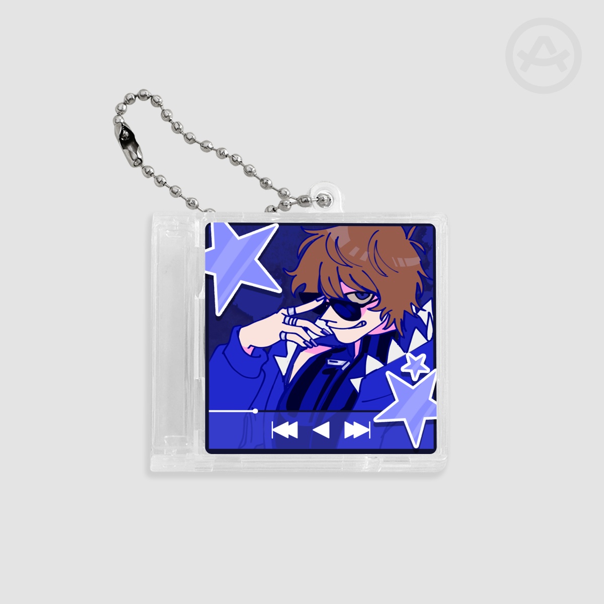 [OC] ✿Felicia✿ Acrylic CD Keychains