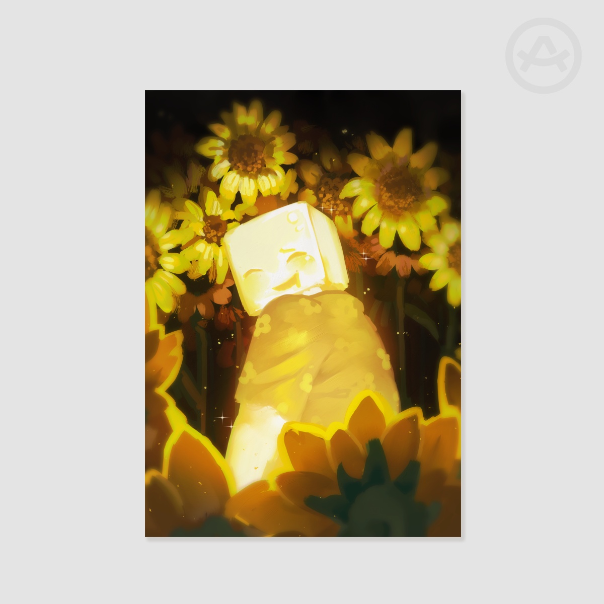 Avery sunflower print (SFAWTDE/DAWTDE)