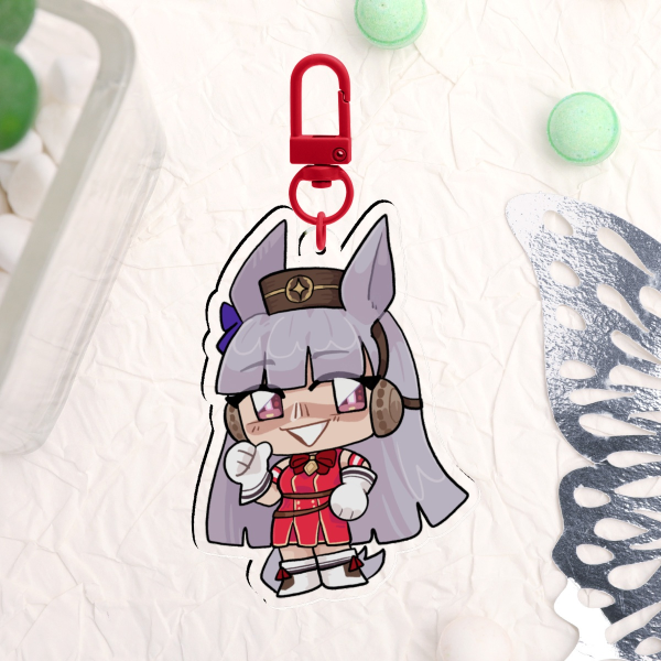 Umamusume Goldship Chibi Keychain