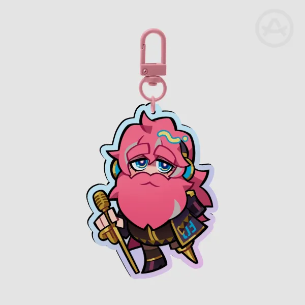 Old man Luka - Holo Keychain
