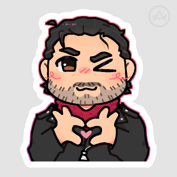 Negan Sticker (TWD)