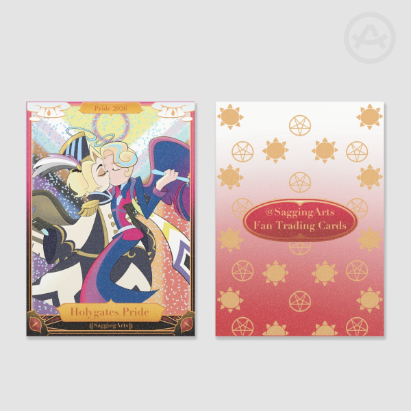 Holygates Pride 2026 Holographic Trading Card
