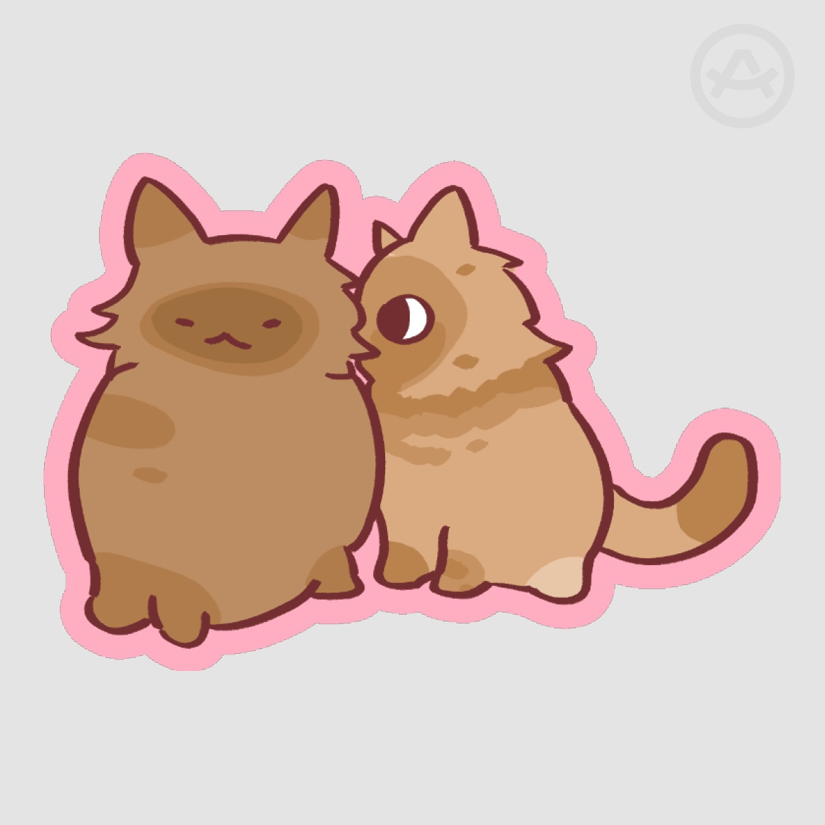 Kitty Stare Sticker
