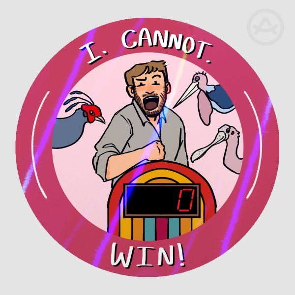 I Cannot Win Brennan Sticker