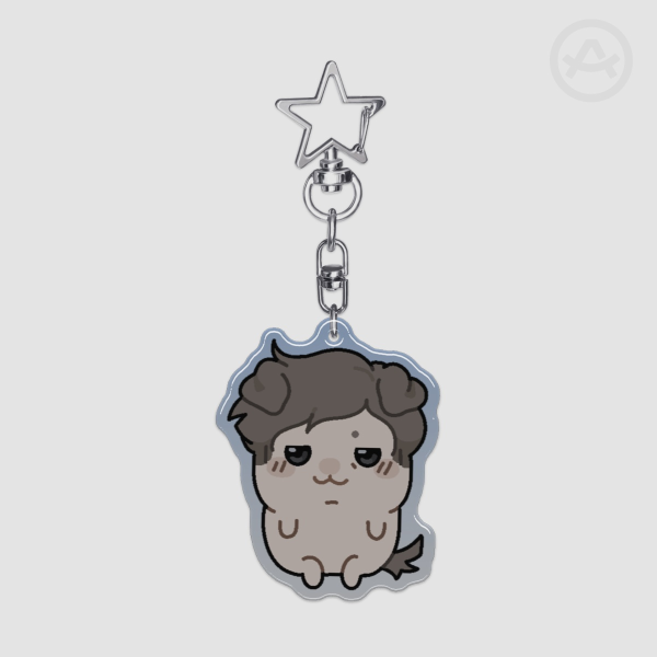 Puppy Lee Smith Acrylic Keychain