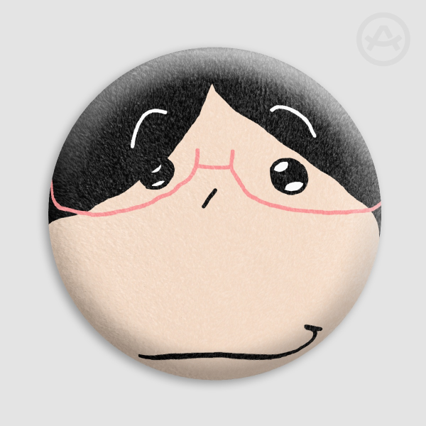asianhotdog Plush Badges