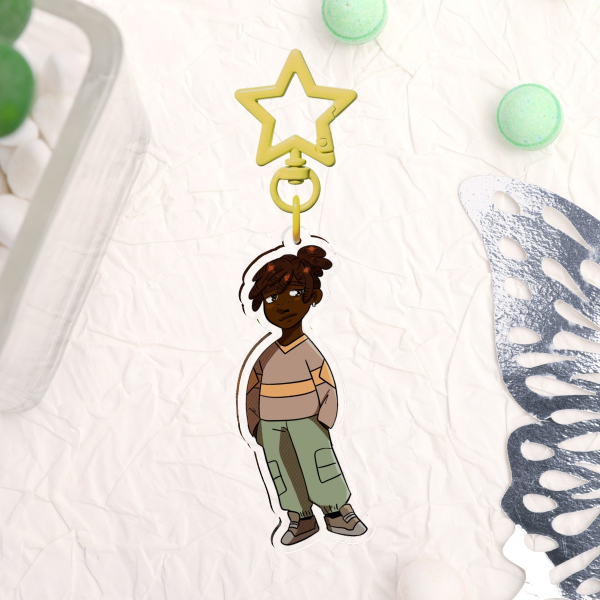 OC - Daniel - Clear Acrylic Keychain