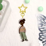 OC - Daniel - Clear Acrylic Keychain