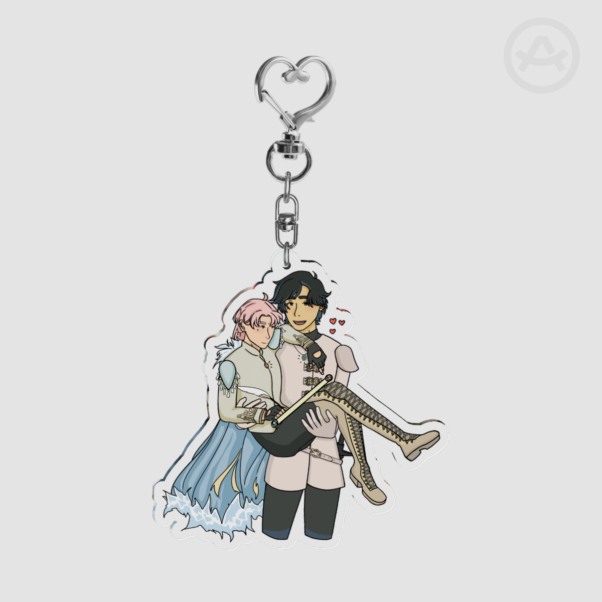 Three Is A Kingdom Keychain