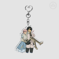 Three Is A Kingdom Keychain