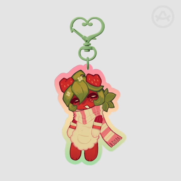 Sprout Seedly Clear Acrylic Keychain