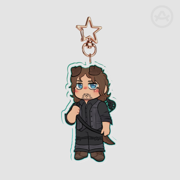 TWD Daryl Keychain (dog)