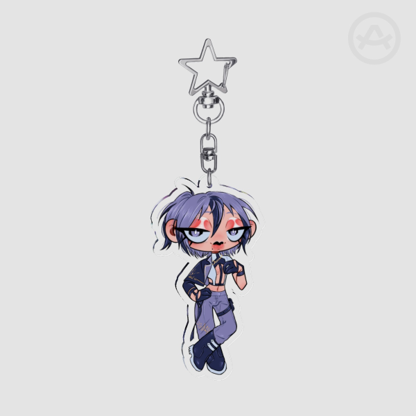 Rei Clear Acrylic Keychains