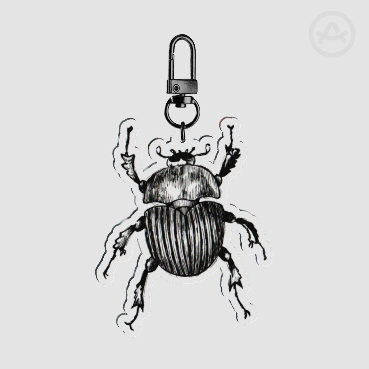 Ink bug keychain