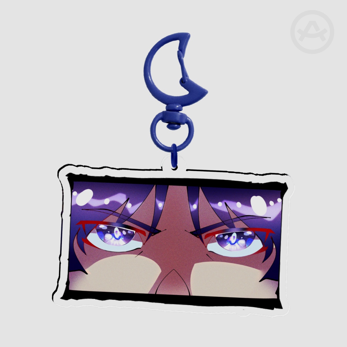 Scaramouche eyes Clear Acrylic Keychain