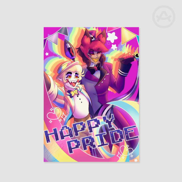 Radioapple Happy Pride Poster Small