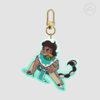 Elian Clear Acrylic Keychains
