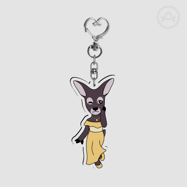 Bree dress keychain