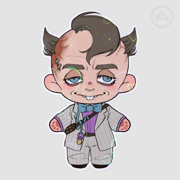 Franco Barbi Doll - Sticker