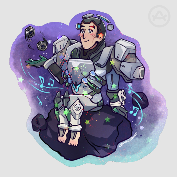 Sigma in the Universe - Holo Die Cut Sticker