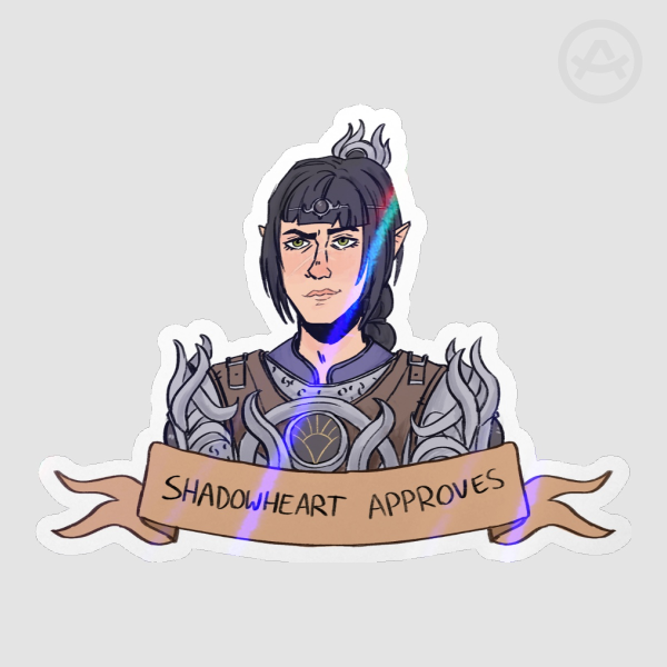 Shadowheart Approves Sticker
