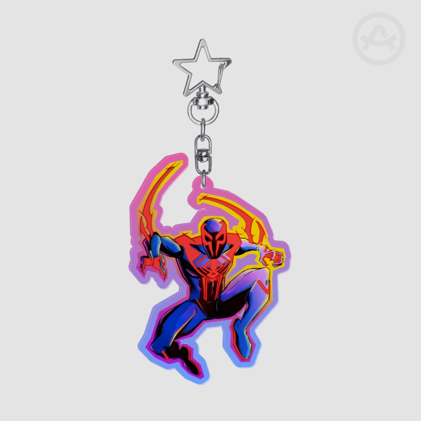 Spider-Man 2099 Miguel Keychain