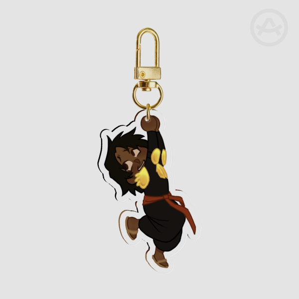 Hanging Fel Acrylic Keychain