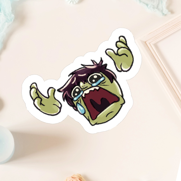 Bawldoc - Murdoc Die Cut Sticker