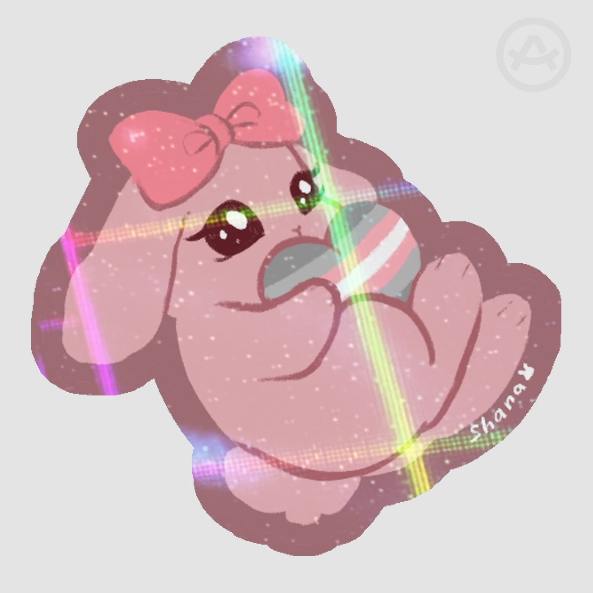 demigirl sticker