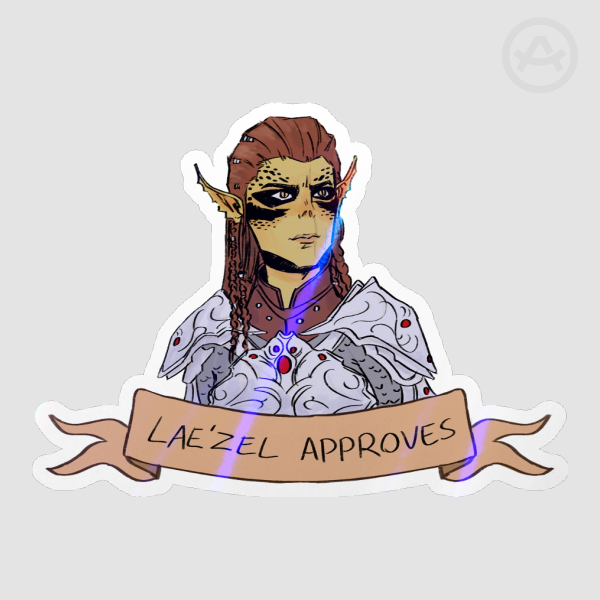 Lae'zel Approves Sticker