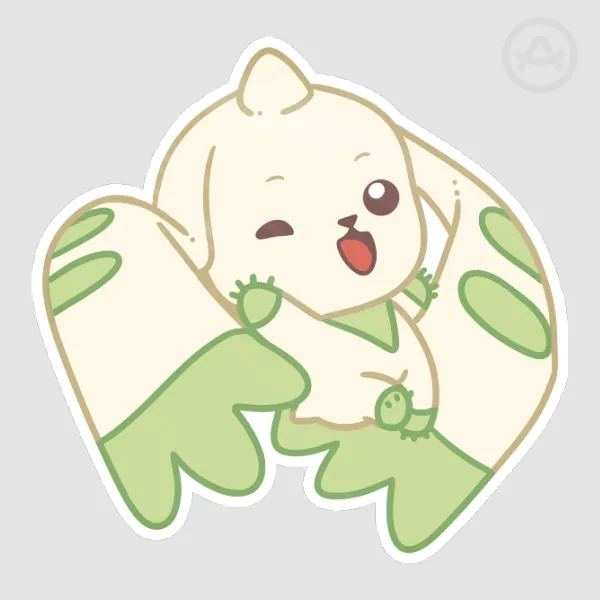 Terriermon Die Cut Stickers