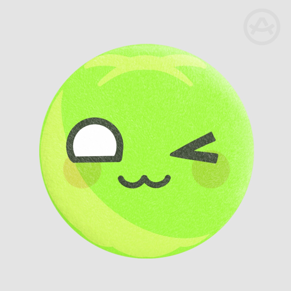 Gelatin BFDI Battle For Dream Island Kaomoji Plush Badge