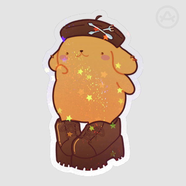 Pompompurin Die Cut Stickers