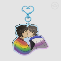 RyuKai Acrylic Keychains Rainbow Effect